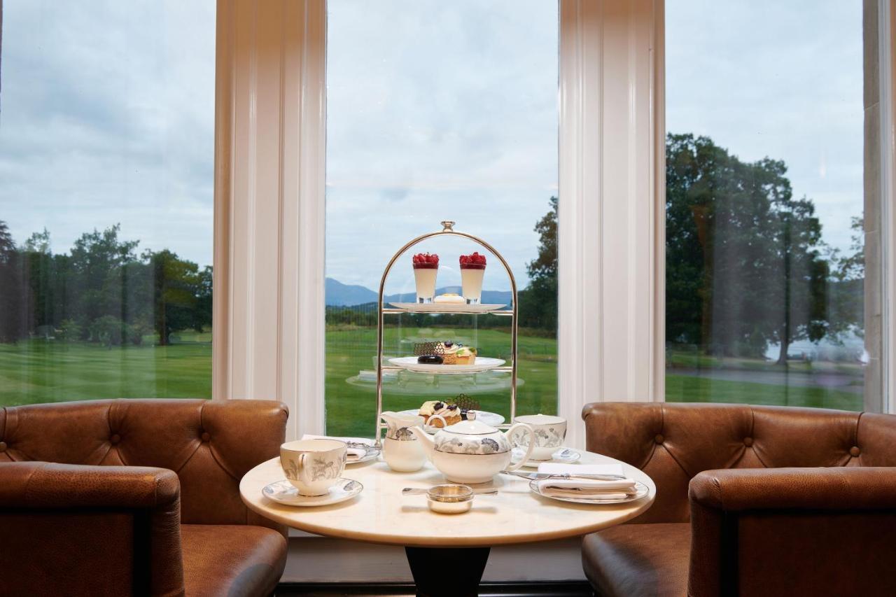 Cameron House On Loch Lomond Alexandria Eksteriør billede Afternoon tea at The Manor