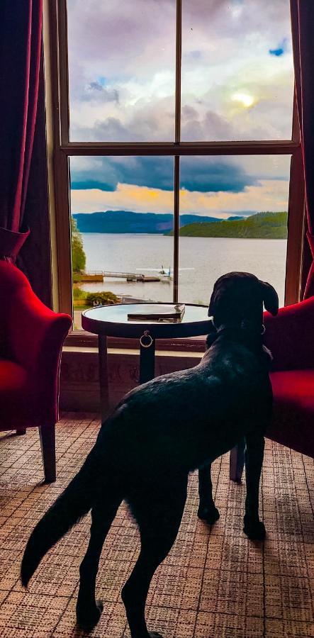 Cameron House On Loch Lomond Alexandria Eksteriør billede View of Lake George from the Fort William Henry Hotel